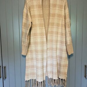 Rachel Zoe Open Front Long Duster